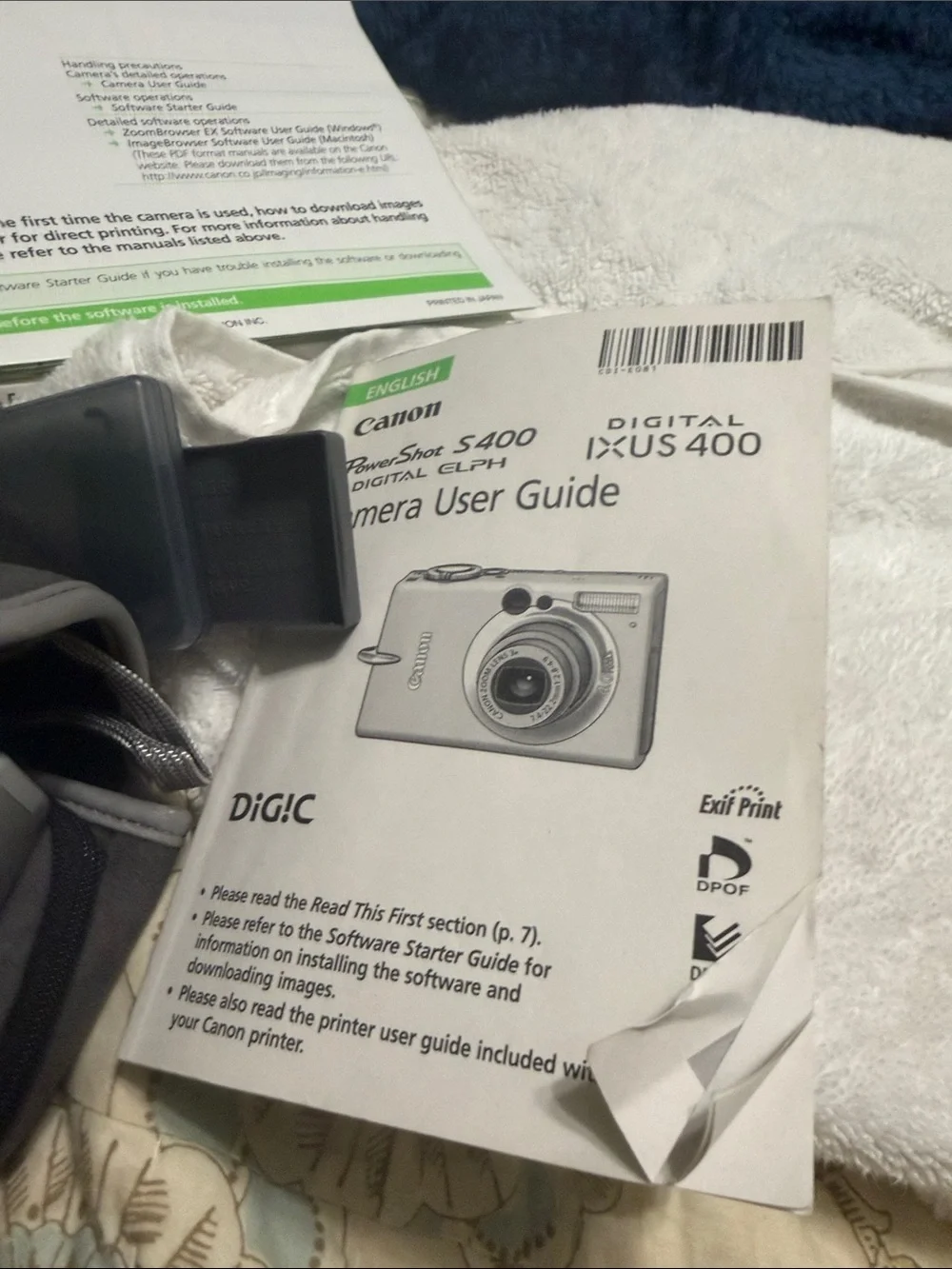 Canon PowerShot S400 Silver Compact Digital Camera with Accessories
